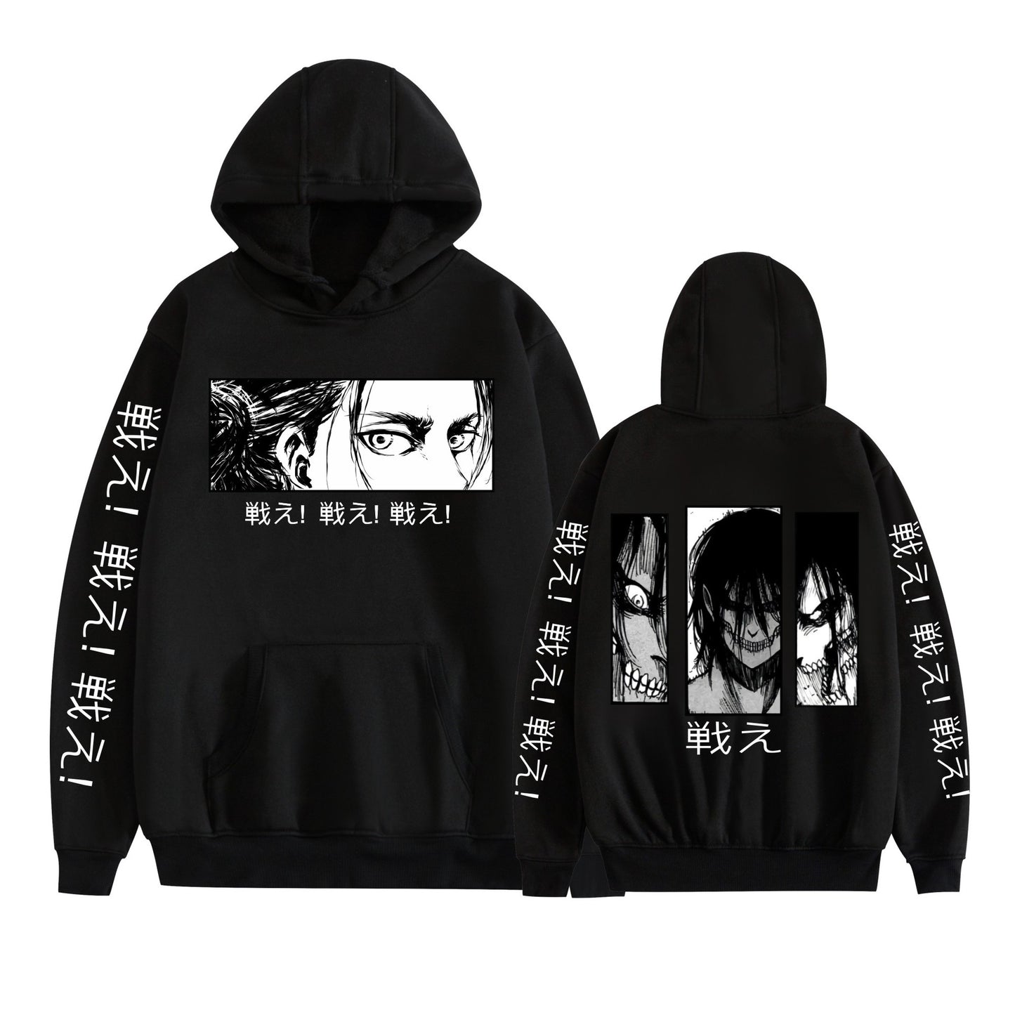 Attack on Titan Unisex Hoodie – Perfect for Spring & Autumn, Now on Hot Sale!